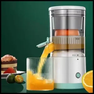 Espremedor Elétrico Laranja Limão Frutas Fazer Sucos Recarregável usb