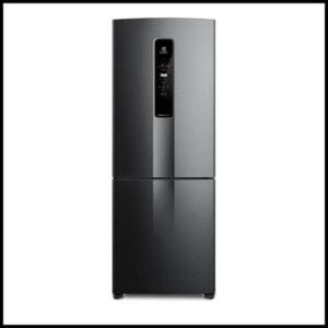 Geladeira Electrolux Frost Free Inverter 490L com AutoSense Inverse Black Inox Look (IB7B)