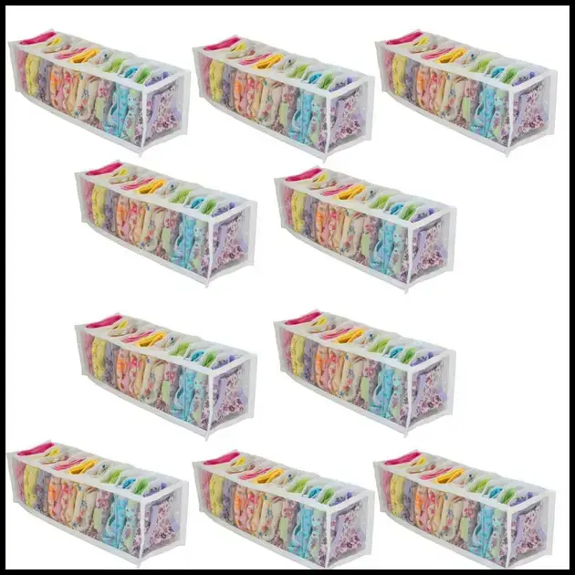 Kit 10 Colmeia Organizadora de gavetas Premium Vários Tamanhos P,M,G,GG - Organizalux