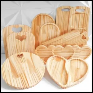 Kit Tabuas de Frios e Petisqueira Artigo para Mesa Posta Café da Manhã e Decoração Cozinha