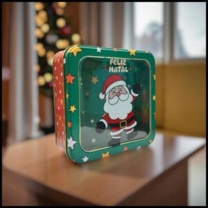 Lata Natal kit com 4pçs