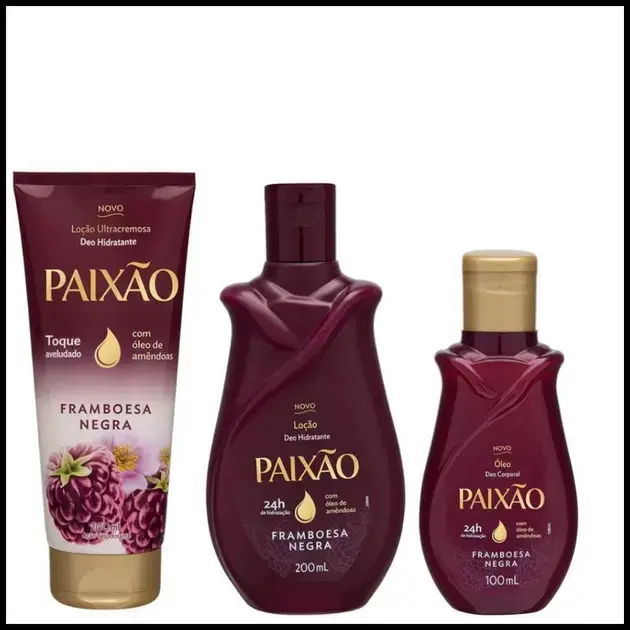 Linha Paixão - Framboesa Negra