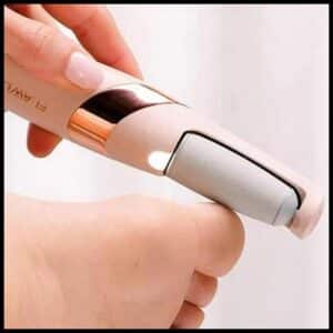 Lixador de Pé Elétrico - Esfoliador Tira Calos Pedicure Portátil