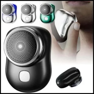 Mini Barbeador Elétrico Portátil À Prova D'água De Dupla Finalidade Tipo c De Carga Rápida Aparador De Barba De Bolso