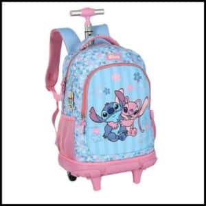 Mochilete Infantil com Rodinhas Stitch | Original Disney