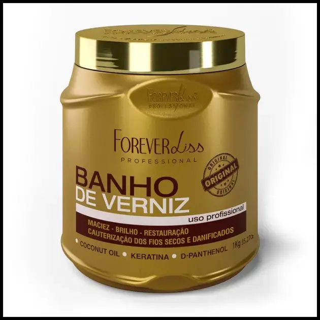 Máscara Banho De Verniz Forever Liss 1Kg