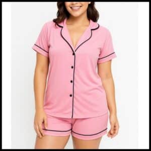 Pijama Blogueirinha/ Pijama Americano/ Pijama Feminino/ Conjunto Baby Doll