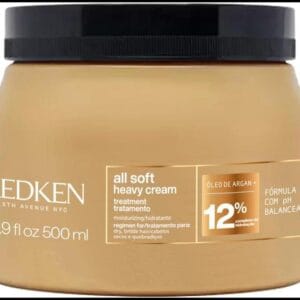 Redken Máscara de Tratamento All Soft Heavy Cream |Tratamento Anti-frizz Para Cabelos Secos e Opacos
