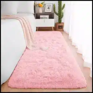 Tapete Passadeira 2,00 x 0,60 Corredor Quarto Sala Beira de Cama Felpudo Peludo