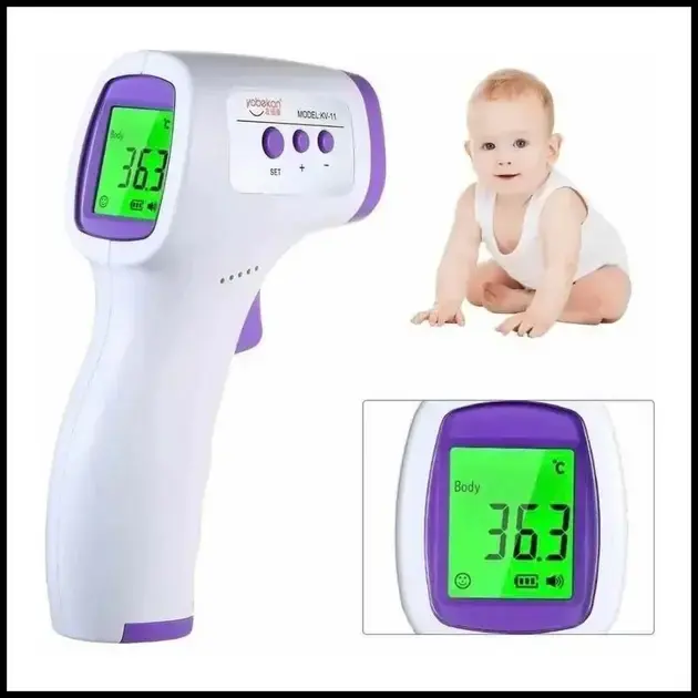Termômetro De Testa Infravermelha Digital