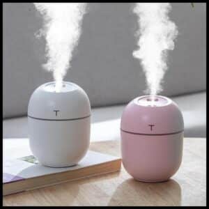 Umidificador De Ar Com Grande Capacidade Para Casa/Escritório Com Atmosfera Led Luz Noturna Lâmpada Casa Para Quarto