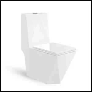 Vaso Sanitário Monobloco Cerâmica Modelo Diamante - VAB0005 Tubrax