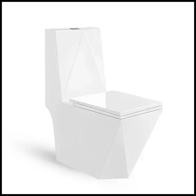 Vaso Sanitário Monobloco Cerâmica Modelo Diamante - VAB0005 Tubrax