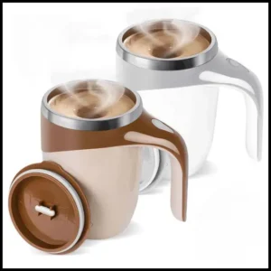 Vittak Caneca Mixer Inox Automática Elétrica Misturador Shake Café Leite Cremoso Mug e Cabo Alta Velocidade