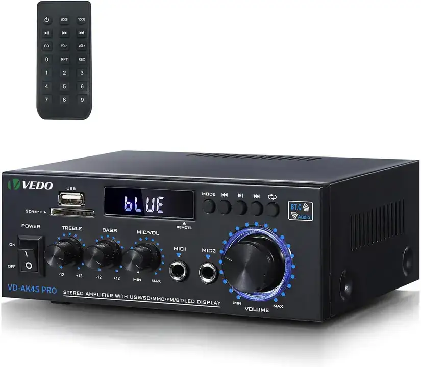 Amplificador de Áudio Estéreo AK45 Pro: Vale a Pena em 2025?