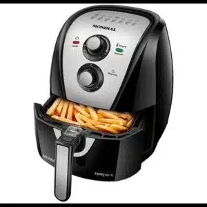 Air Fryer Mondial Family AFN-40-BI Preto e Inox 4L com Timer