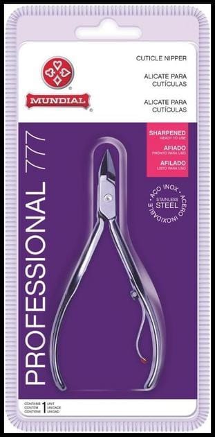 Alicate Cutícula Pro-Inox, Mundial S/A, Prateado