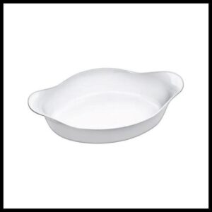 Assadeira Nadir Opaline em Vidro Oval 1,6L