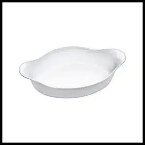 Assadeira Nadir Opaline em Vidro Oval 1,6L