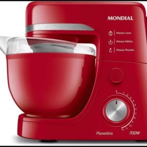 Batedeira Planetária, Mondial, Vermelho, 700W, 110V BP-03-R