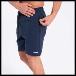 Bermuda Short Tactel Praia e Piscina Masculina Academia c/ Elastano Bolso c/ Ziper