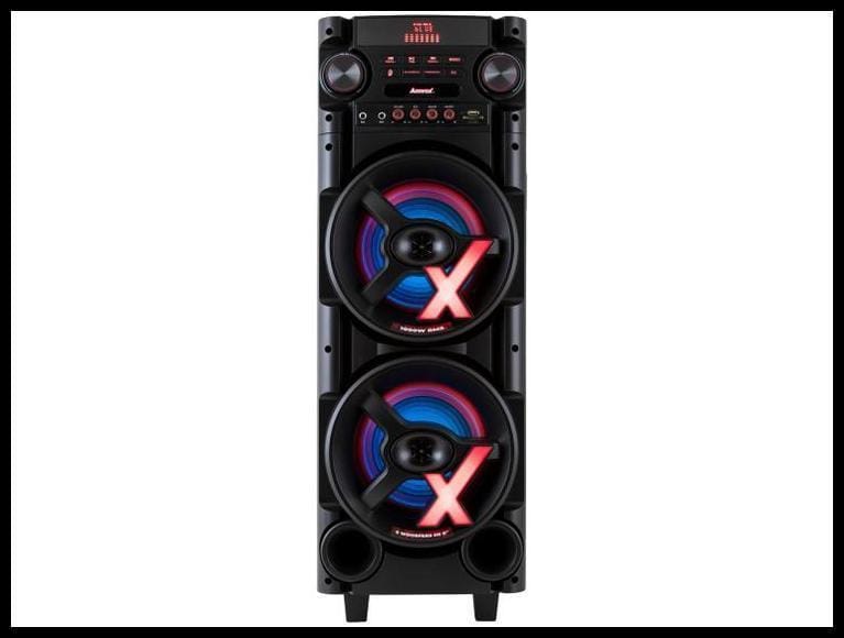 Caixa de Som Torre AMVOX ACA 1000 NEW X - Bluetooth 1000W RMS Amplificada