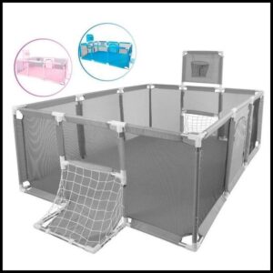 Cercadinho Bebê Grande Chiqueirinho Infantil Cercado Menino Menina Portátil Dobrável 120cm*220cm