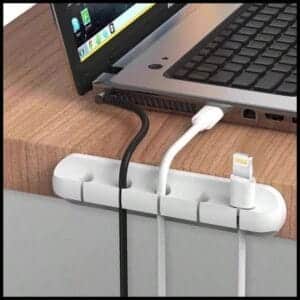 Clipe De Mesa Organizador De Cabos Para Gerenciamento De Cabos
