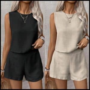 Conjunto Feminino Varias Cores Lançamento Verão Short e Blusa