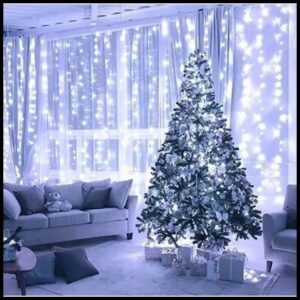 Cortina 300 Leds 3x2 3x3 3x4 Metros Festa Casamento Eventos Natal Branco Quente / Frio Colorido