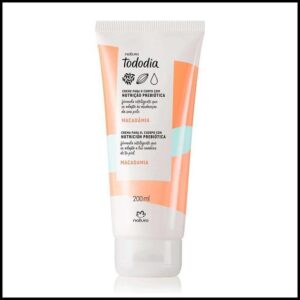 Creme Desodorante Nutritivo para o Corpo Tododia Macadâmia 200 ml