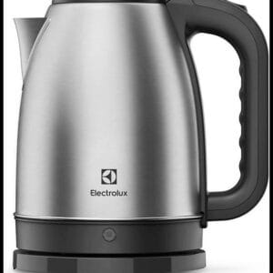 Electrolux Chaleira jarra eletrica desligamento automatico capacidade 1,8L facil abertura tampa alça ergometrica EEK10 inox
