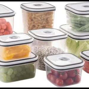 Electrolux - Kit Potes de Plástico Hermético, 10 unidades