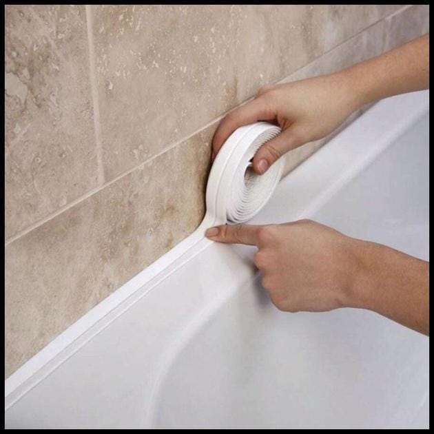 Fita Selante De Pvc À Prova D 'Água Para Cozinha-Banheiro-Banheira