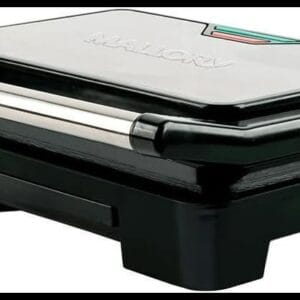 Grill Asteria Compact Mallory Grill multifunção, Luzes indicadoras de funcionamento, Alça com toque-frio e Trava de segurança 127V