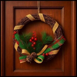 Guirlanda Decorada Presentes Natal