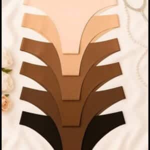 Kit 6 Calcinha Corte Laser Sem Costura