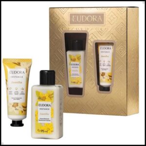 Kit Presente Natal Eudora Instance Baunilha