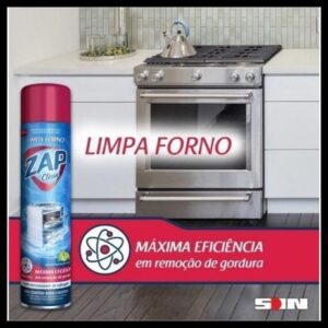 Limpa Forno Spray Fogão Remove Gordura Impregnada Zap