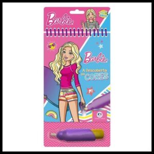 Livro Aquabook Ciranda Cultural Barbie 10 Páginas