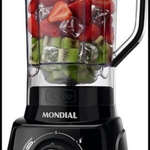 MONDIAL Liquidificador Turbo Power, Preto, 550W, 220V L-99 FB