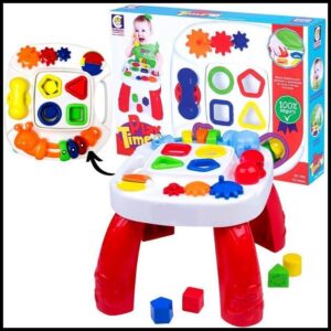 Mesinha didática infantil Mesinha educativa de atividades para bebê criança cotiplas