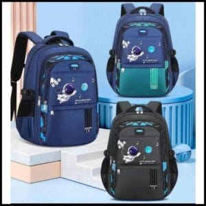 Mochila Para Crianças Escolar Astronauta Alunos Do Ensino Fundamental Proteção Da Coluna ortopédica