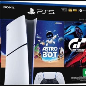 PlayStation®5 Slim Digital 825GB Pacote ASTRO BOT e Gran Turismo 7