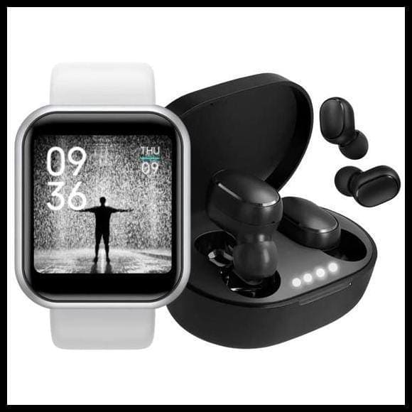 Relógio Smart Watch Digital D20 Masculino/Feminino + Fone Bluetooth Sem Fio - 01Smart