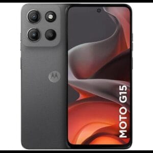 Smartphone Motorola Moto G15 256GB Grafite 4G 4GB RAM 6,7" Câm. Dupla Selfie 8MP