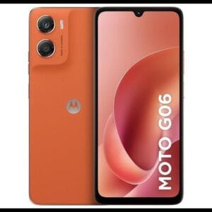 Smartphone Motorola Moto g06 128GB 4GB Ram Laranja 6,9" Câm. 50MP + Selfie 8MP