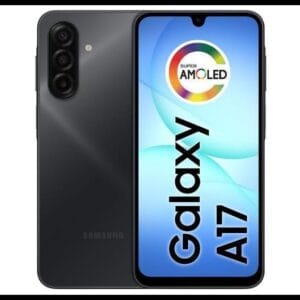 Smartphone Samsung Galaxy A17 256GB 8GB RAM Preto 6,7" Câm. Tripla + Selfie 13MP