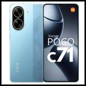 Smartphone Xiaomi POCO C71 128GB 8GB RAM BOOST Câmera dupla 50MP Celular Resistente e Poderoso com Design Premium