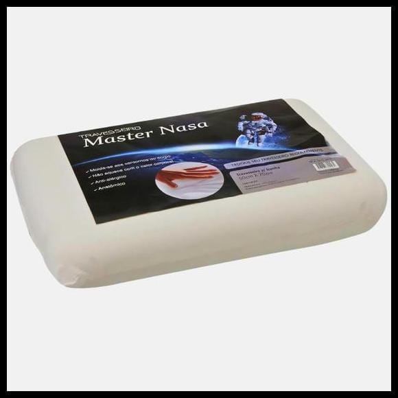 Travesseiro Nasa Master Antialérgico Anatomico e Não Aquece Com Calor Corporal